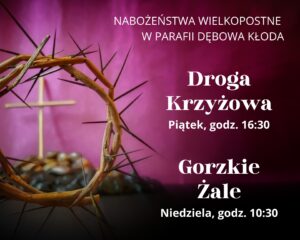 naboństwa wielkopostne 2025 plakat