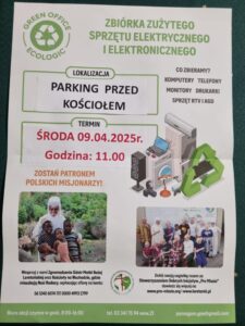plakat zbiórki