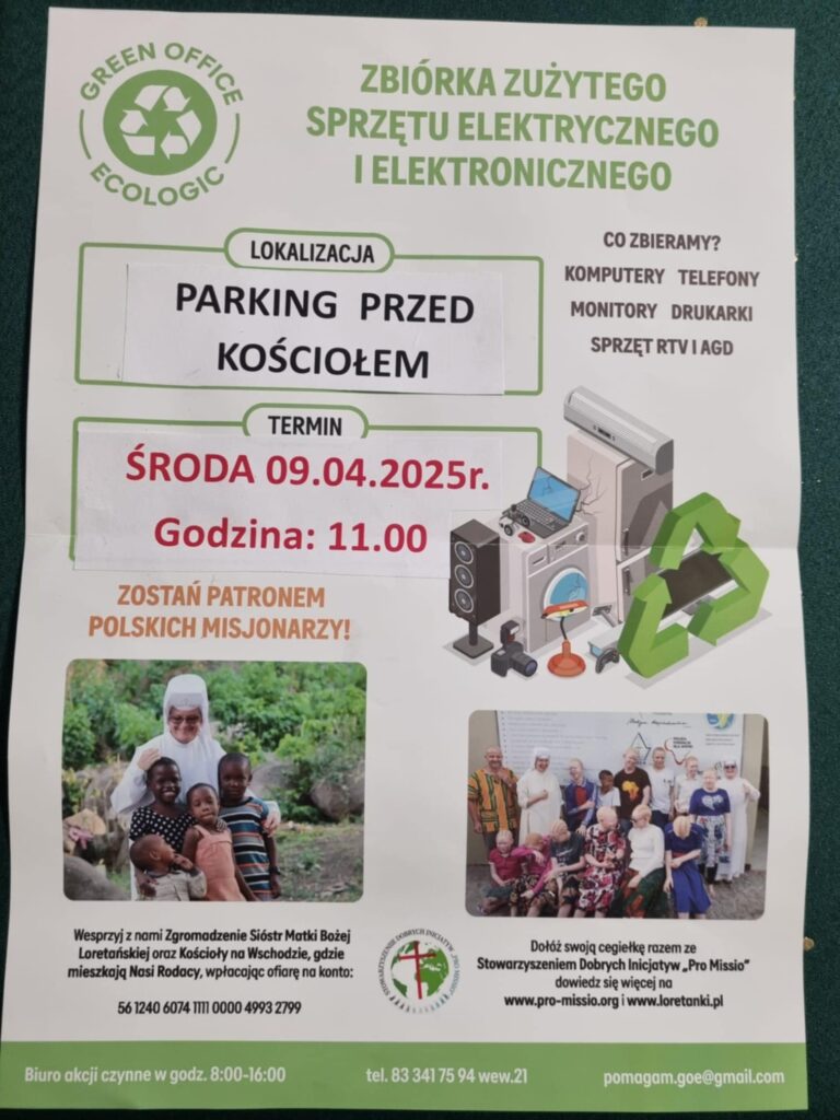 plakat zbiórki