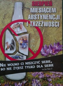 sierpień miesiącem trzezwosci