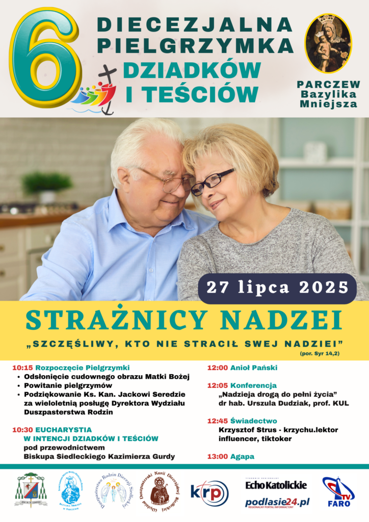 pielgrzymka dziadkow i tesciow 2025 pplakat