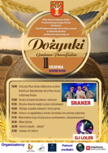 plakat dożynki 2025