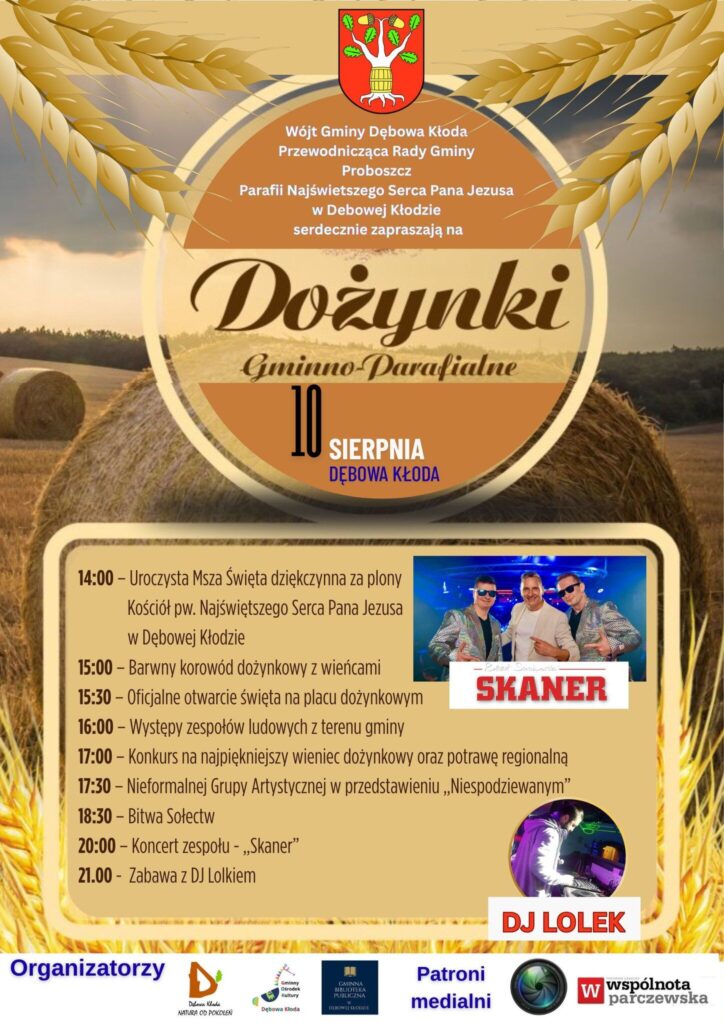 plakat dożynki 2025