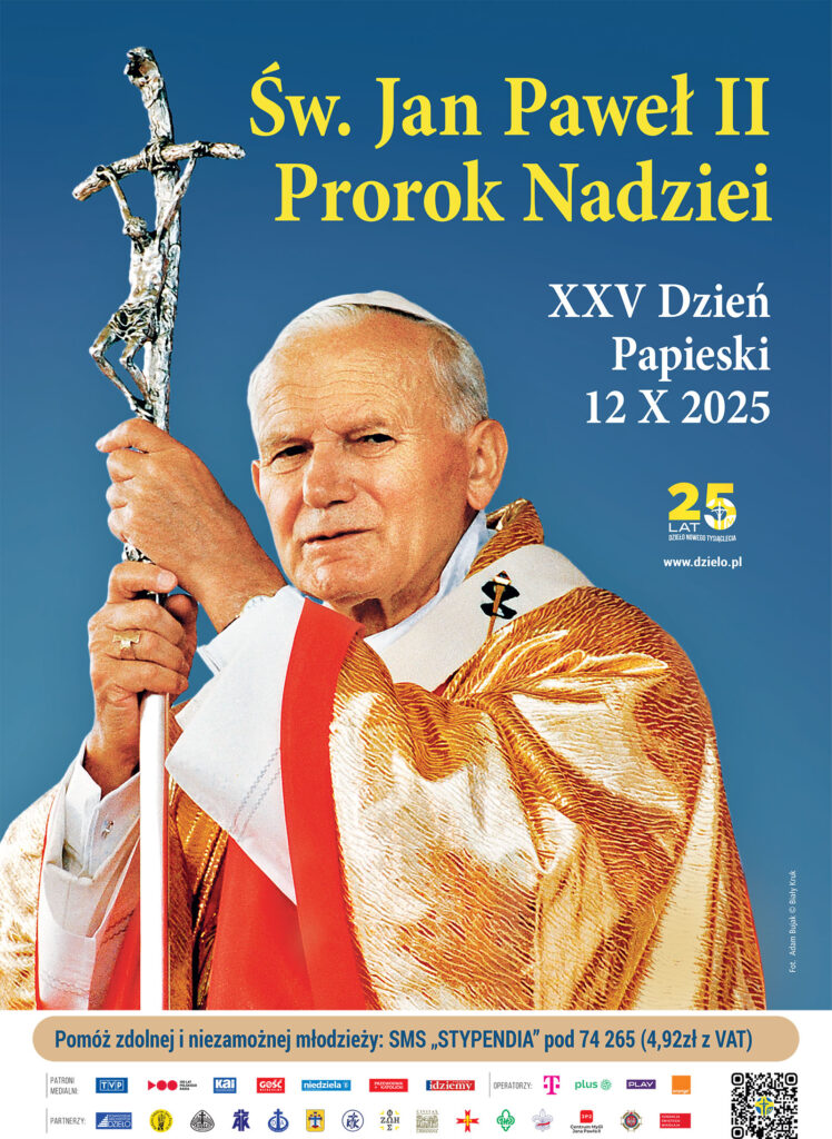 plakat dzień papieski 2025