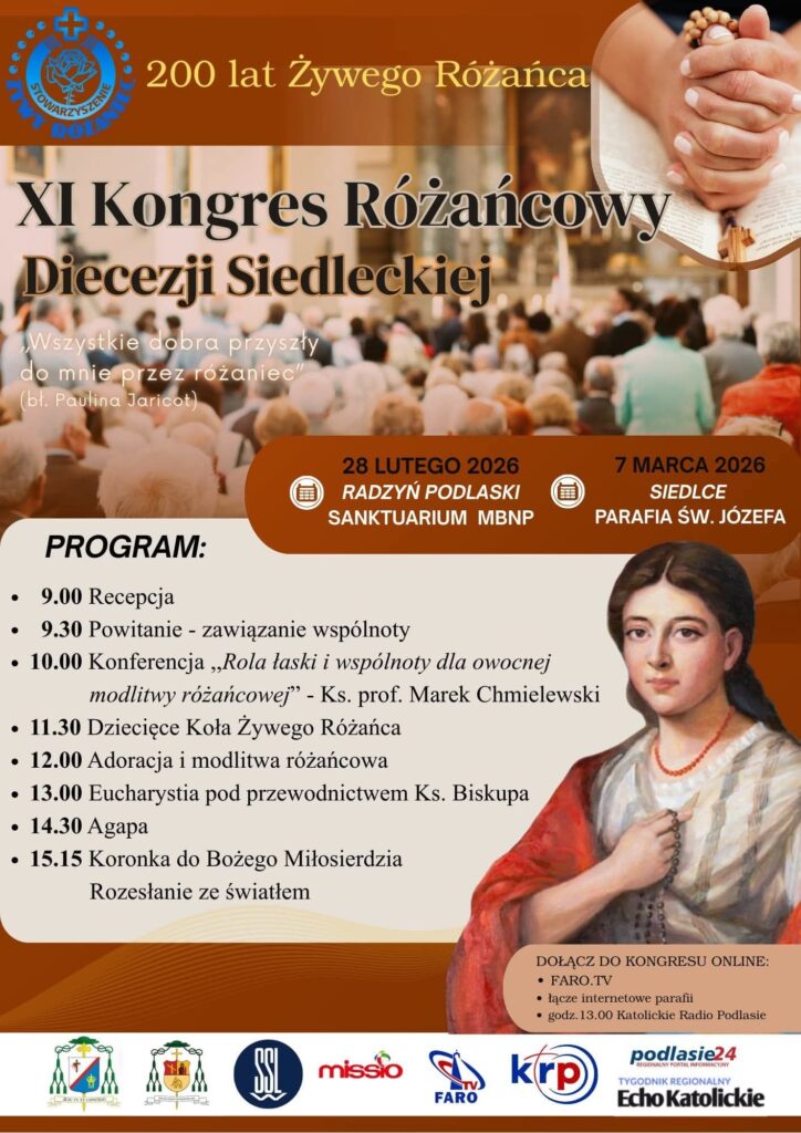 plakat kongres różańcowy 2026