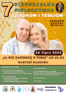 plakat 7 pielgrzymka dziadków i teściów